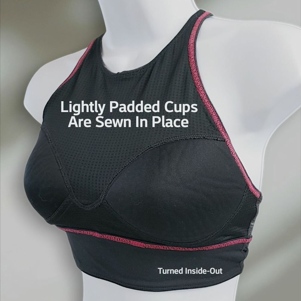 prAna Itzel High Neck Open Back Grey Sports Bra BUNDLE ME! - Picture 4 of 11